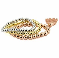 Pierre Cardin Schmuck Set 3 x Armband Armkette Bracelet Silber Gold Rosegold
