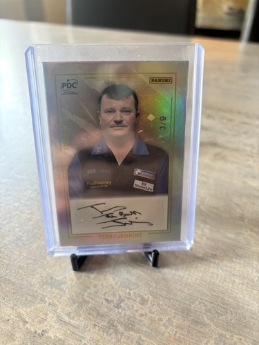 Panini pdc terry jenkins auto - panini,