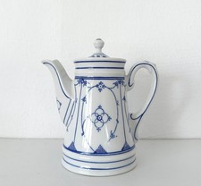 GKC Bavaria kleine Vintage Kaffeekanne 400ml Indisch Blau Strohblume