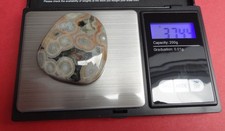 Schöner Schmuckstein als Anhänger geschliffen ca. 37 Gramm