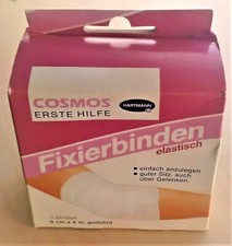Fixierbinden  P.Hartmann/Cosmos  3 Binden   4 Meter x 8 cm