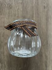 Partylite Glas in Kürbisform klein