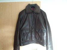 Herren Leder Bomberjacke Mauritius L Neu Braun