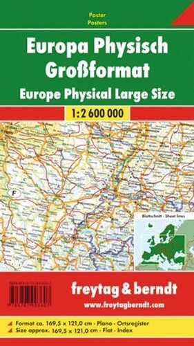 Freytag berndt poster europa - freytag, &