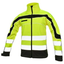 Softshelljacke Arbeitsjacke Warnschutz Jacke Warnjacke Softshell Jacke Gr.S-XXXL