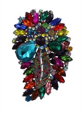Bunte schmuck brosche edel - bunte,