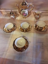 kaffee service   Mokkaservice 4 Personen Porzellan Waldershof Germany top+3 löfl