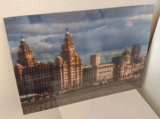 Metallbild Liverpool Royal Liver Building Displate Mit Magnet Aufhängung 67x48cm