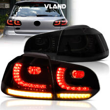 VLAND Rauchende LED Rückleuchten Für 2008–2013 Volkswagen Golf 6 w/Sequential