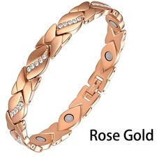 Magnetische Kupfer Armband Heilungstherapie Arthritis Schmerzlinderung Armreif,