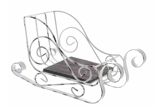Schlitten metall deko - deko, shabby