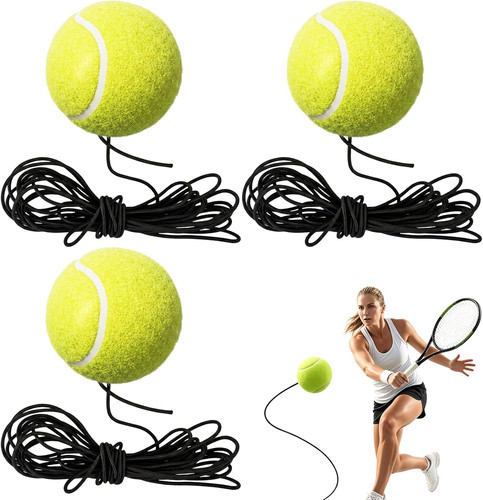 Stück tennisball mit schnur - mit,