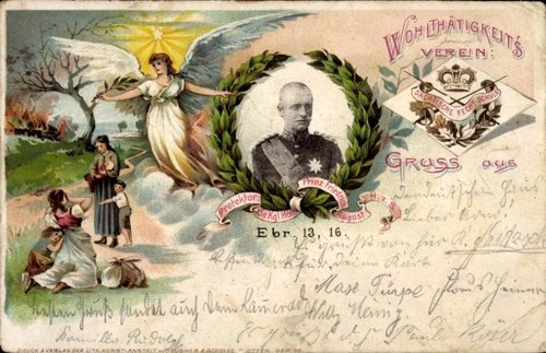 Litho könig friedrich - litho,