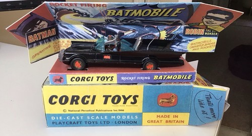 Corgi 267 batmobile - corgi,