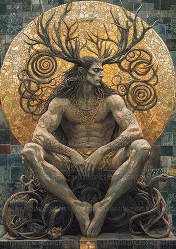 Cernunnos gehörnter gott - cernunnos,
