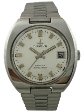 Herrenarmbanduhr Dugena Tropica Electronic ETA ESA 9154 mit Datum, funktioniert