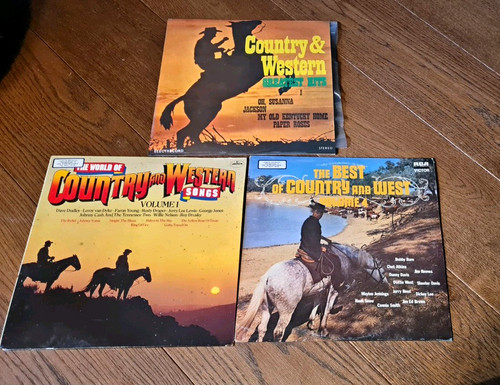 Country schallplatten paket - schallplatten,