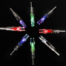 Langlebiger Leuchtnocken geeignet für 6 2mm Pfeilschäfte mehrere Farben