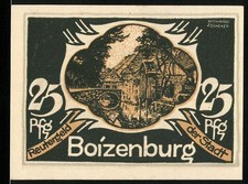 Notgeld Boizenburg, 1922, 25