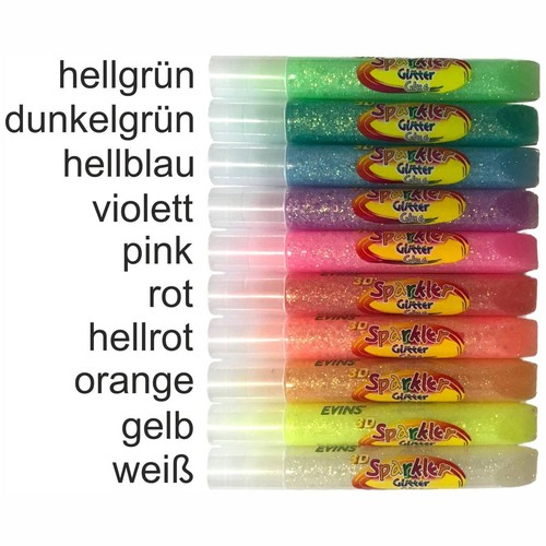 3D-Neon-Glitterfarben