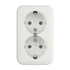 Busch-Jaeger 2TKA00003934 202 EAP/11W Doppelsteckdose SCHUKO