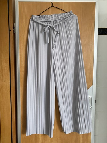 Plisseehose damen hellgrau - damen,