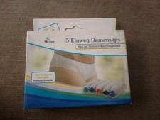 5 Damen Einwegslips