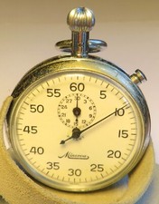 Minerva Stoppuhr  Dienstuhr Wehrmacht Reichsluftwaffe WK 2