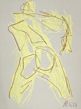Gemälde grafik pastell kreide - grafik,