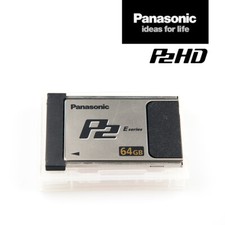 Panasonic Card AJ-P2E064XG | 64 GB P2-Speicher-Karte E-Series schnell MwSt.-Rng.