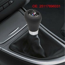 M Sport Leder Schaltknauf Schalthebel 5 Gang Für BMW E30 E28 E36 E46 Z3