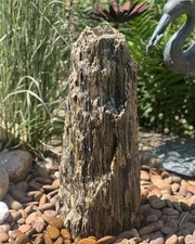 Quellstein Gneis 62cm Naturstein Gartenbrunnen Springbrunnen Komplettset