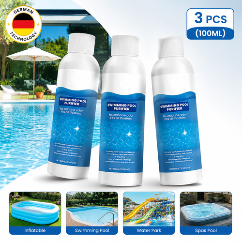 3er set poolreiniger wasser - 3er-set,