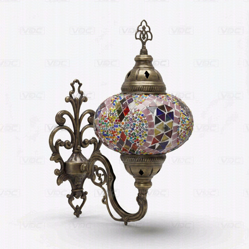 Mehrfarbige türkische mosaik - mehrfarbige,