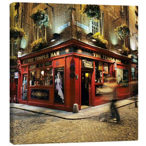 Leinwandbild temple bar pub - leinwandbild,
