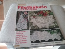 Häkelanleitungen, " FILETHÄKELSPITZEN " , FH 4 , ANNA SPEZIAL 2 Stück