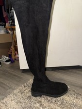 Black Spandex Over-The-Knee