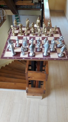 Schachfiguren aus zinn und - schachfiguren,