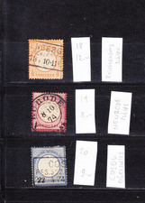 DR 18 19 20 Stempel REICHENBERG NEURODE Schlesien COSEL Oberschlesien € 29