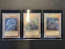 Yu-Gi-Oh! Blauäugiger W. Drache, Dunkler Magier, Rotäugiger schwarzer Drache Set