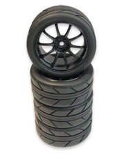 4pcs 1/10 on road Rubber Tires