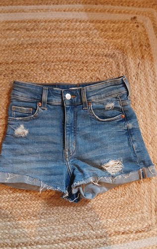 High rise jeansshorts gr - jeansshorts,