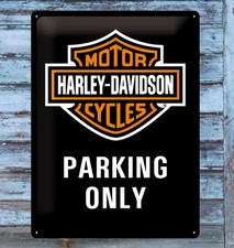 Harley-Davidson Parking Schild