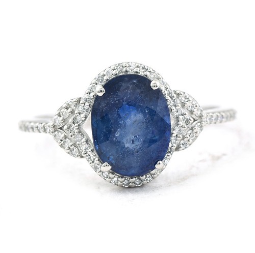 950 platin ring - 950-platin-ring, saphir
