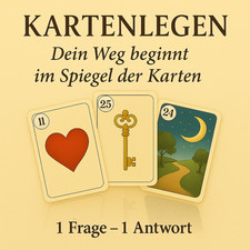 1 Frage- 1 Antwort | Schnell & Präzise | Kartenlegen per WhatsApp| Email