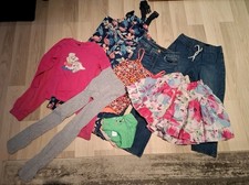 Kleiderpaket Herbst Winter Mädchen 10 Teile Regenhose Jeans und ...Gr. 110/116
