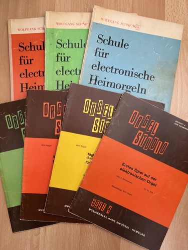 Elektronische orgel konvolut - -,