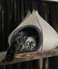 Filz Katzenhöhle, Katzenbett