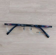 !!! EXALTO France Herren Fassung Carbonlook RANDLOS BRILLE !!!