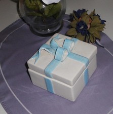 BASSANO Dose / Schachtel in italienischer Keramik / Steingut?